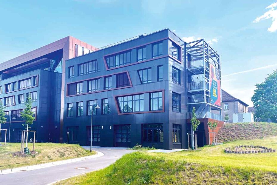 TGZ-Standort Schwerin: Das neue Haus 7 des TGZ bietet Platz für Büros, Labore und Produktionsstätten.