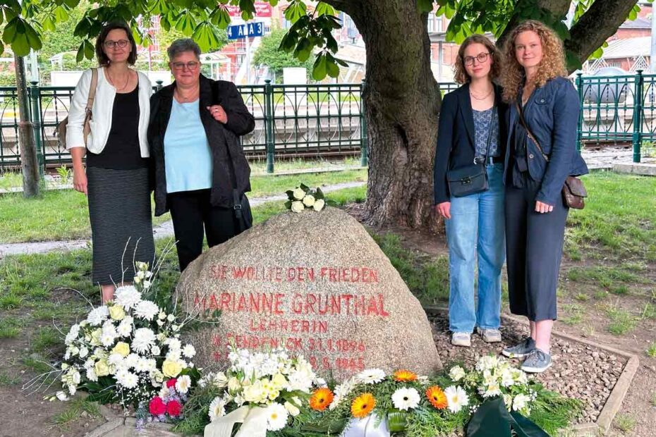 Auch Familienmitglieder waren in diesem Jahr zur Gedenkveranstaltung nach Schwerin gekommen.
