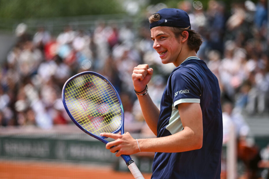 Schweriner Niels McDonald - Juniorenturnier der French Open