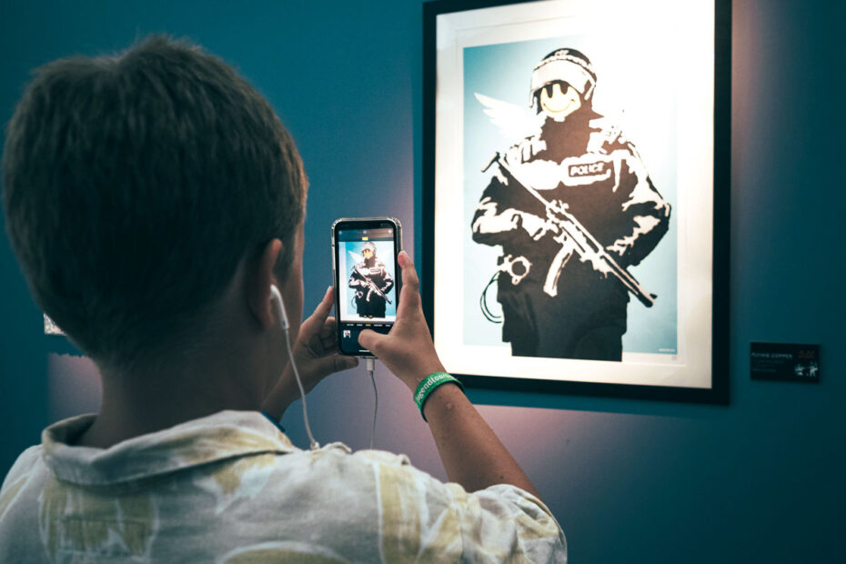 Ausstellung von Banksy