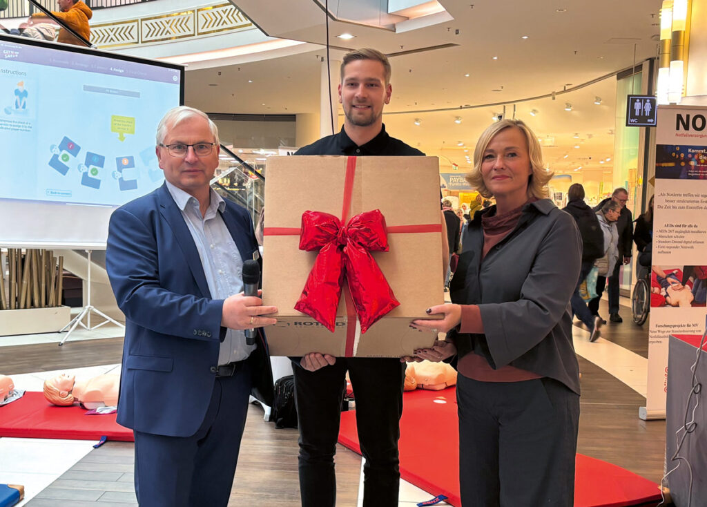 MArienplatz-Galerie - Defibrillator