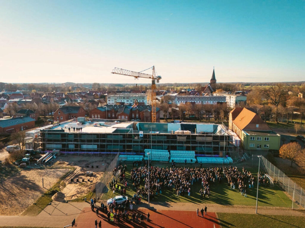 Erweiterungsbau am Gymnasialen Schulzentrum Wittenburg