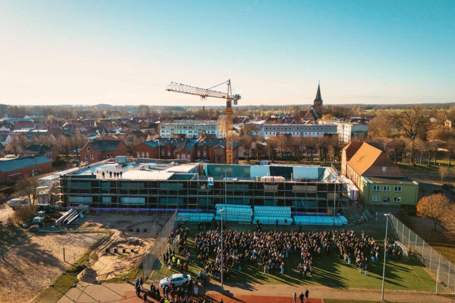 Erweiterungsbau am Gymnasialen Schulzentrum Wittenburg