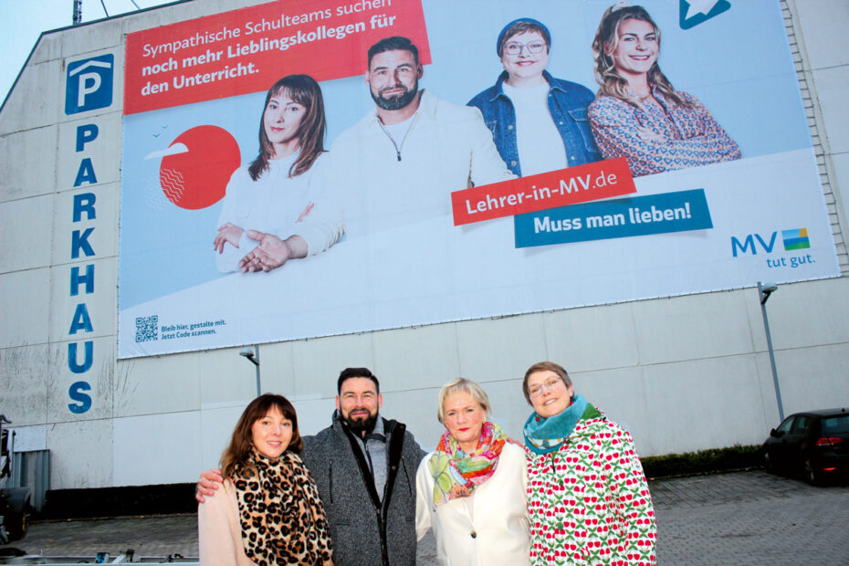 Plakatkampagne - Lehrer-in-MV