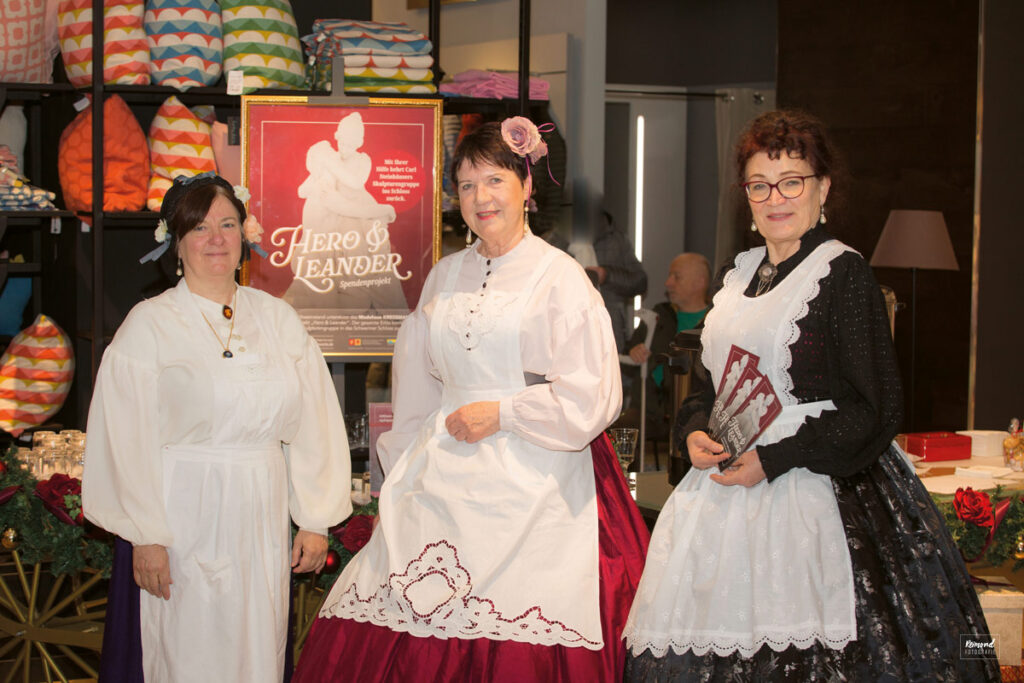 Hero & Leander - Liebespaar Skulptur