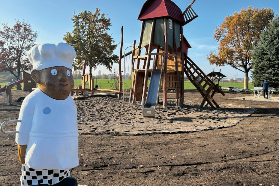 Wismarer Wohngebiet Schwanzenbusch-Nord - Spielplatz „Mühlenwiese“