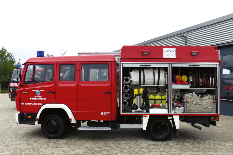 Löschfahrzeug soll Wismars albanischer Partnerstadt Pogradec zur Verfügung gestellt werden.