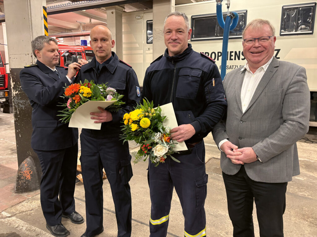 Berufsfeuerwehr in Wismar – Beförderungen
