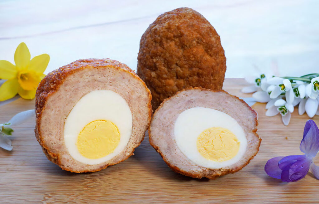 Mecklenburger-Landpute: Bio-Puten-Osterei