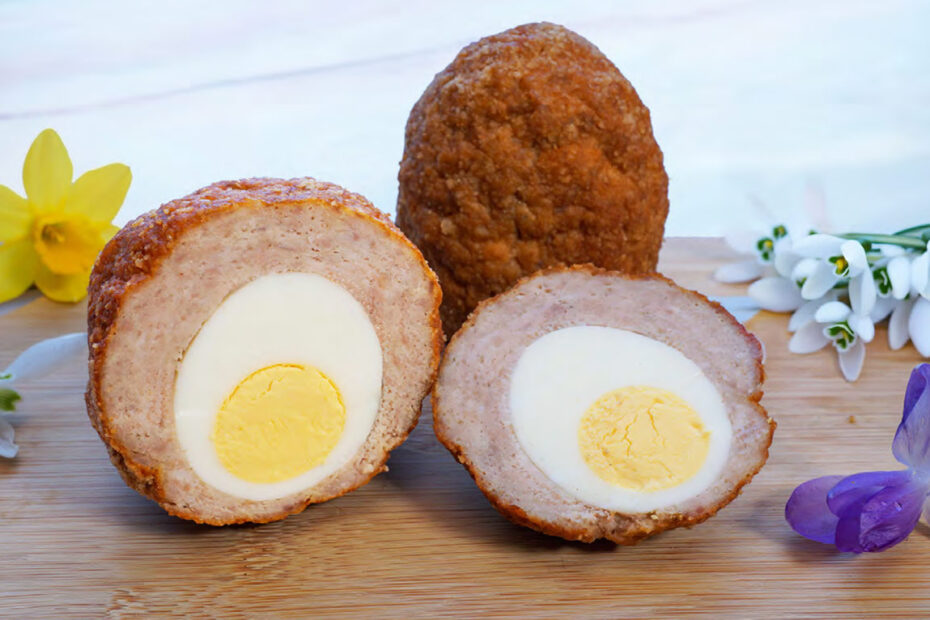 Mecklenburger-Landpute: Bio-Puten-Osterei