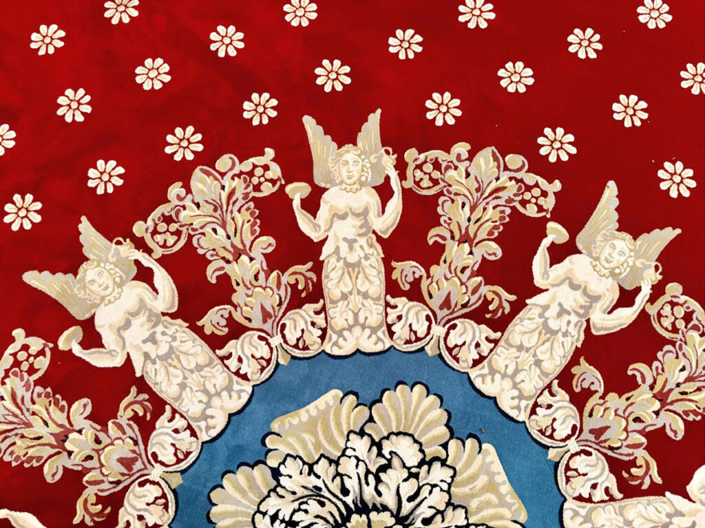 Schloss Ludwigslust: Blaues Zimmer (Detail)