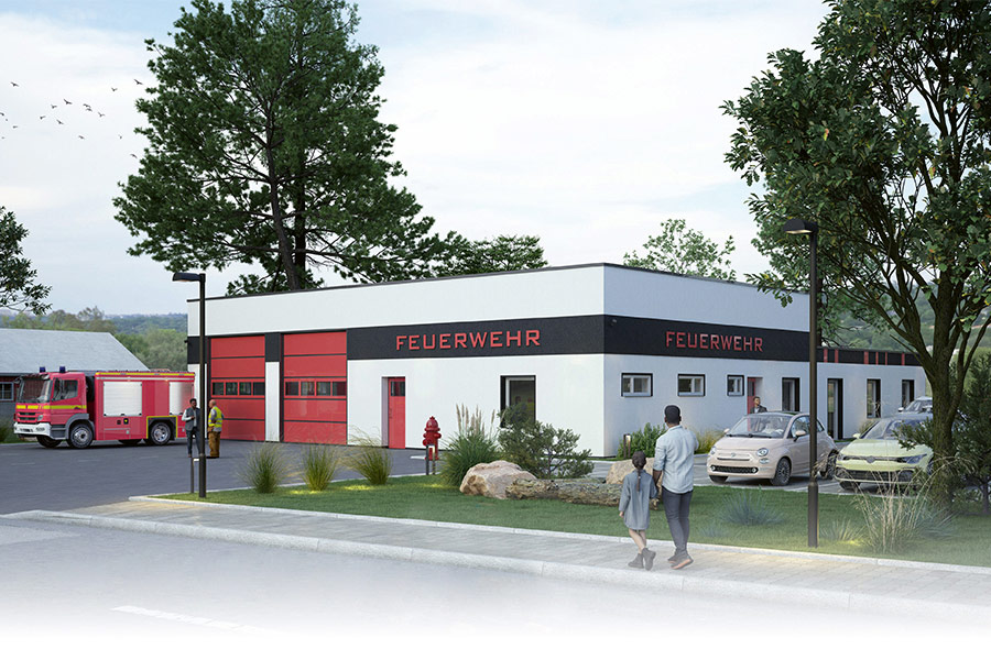 Musterfeuerwehrhaus in Alt Meteln