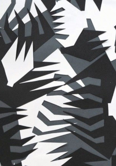 2. Gemälde mit dem Titel "Spurwechel" im St.-Marien-Kirchturm in Wismar