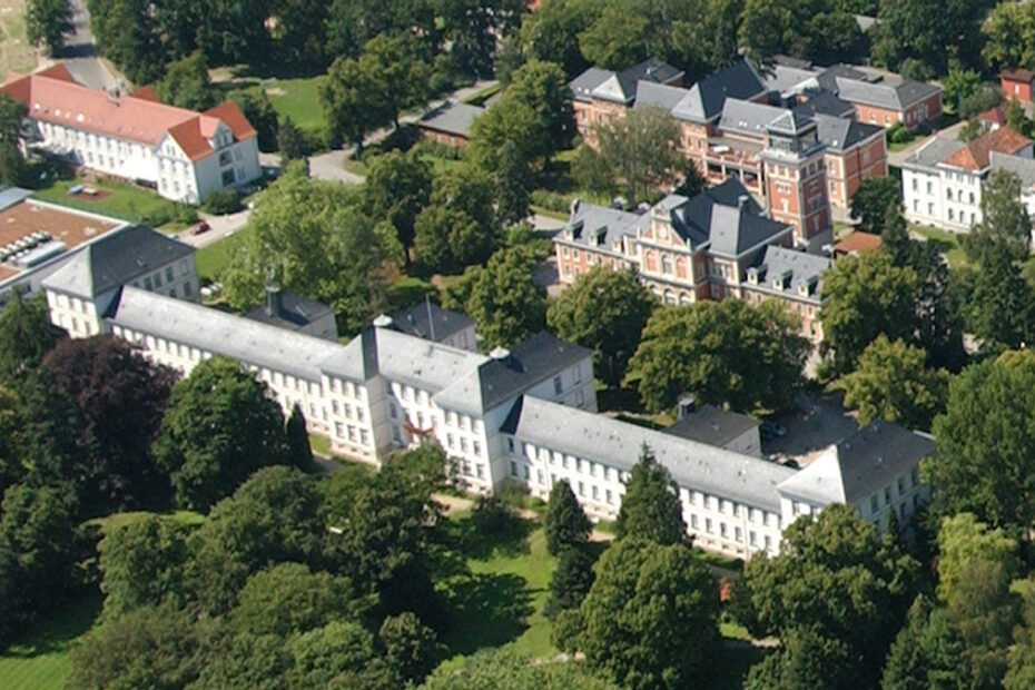 Drohnenaufnahme: Carl-Friedrich-Flemming-Klinik