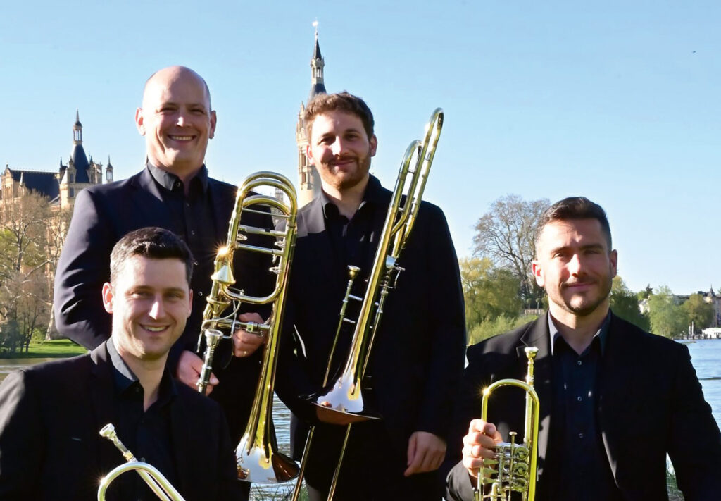 Das Bläserquartett des Staatstheaters