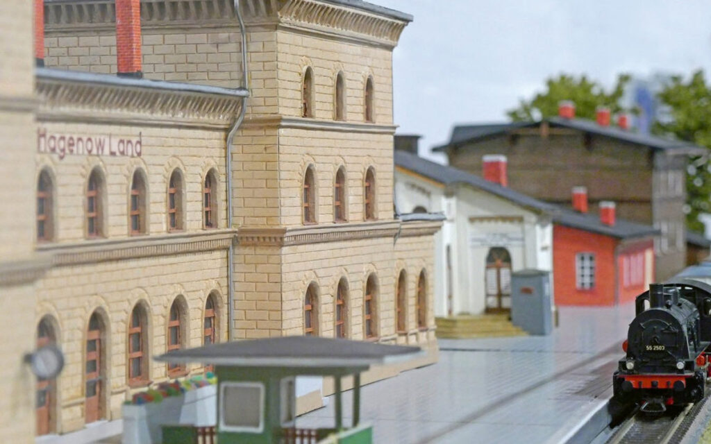 Hagenow Land Bahnhof - Modell