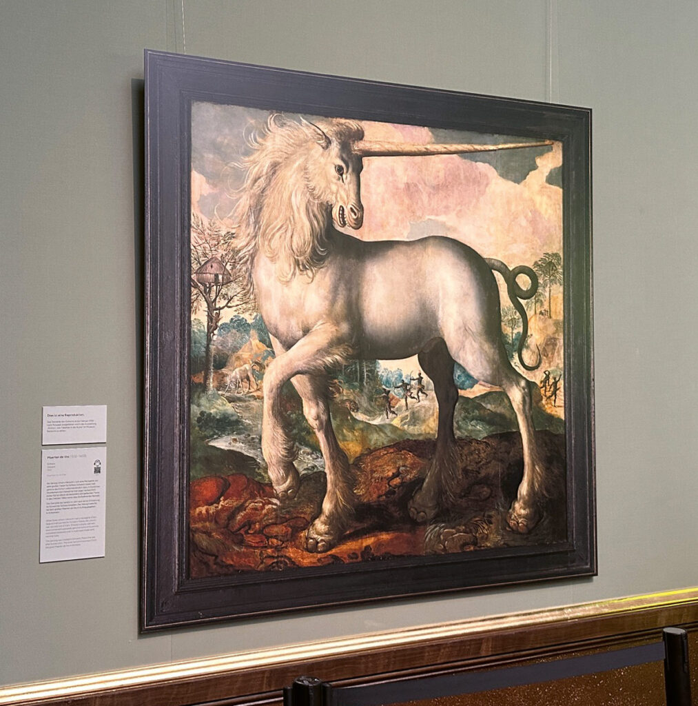 Staatliches Museum Schwerin - Gemälde vom Einhorn
