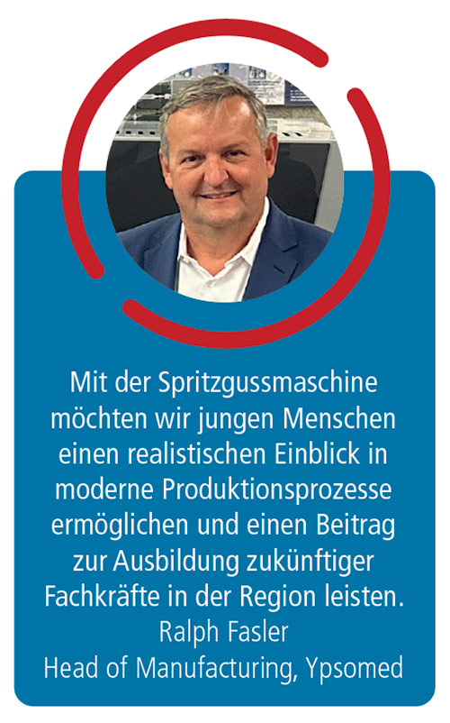 Ralph Fasler
Head of Manufacturing, Ypsomed 
