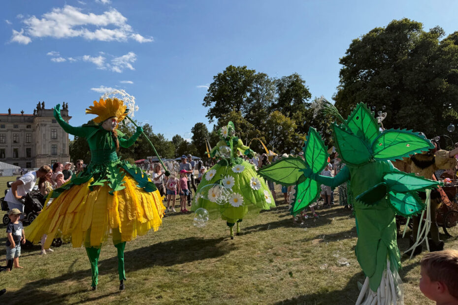 Kleines Fest im großen Park