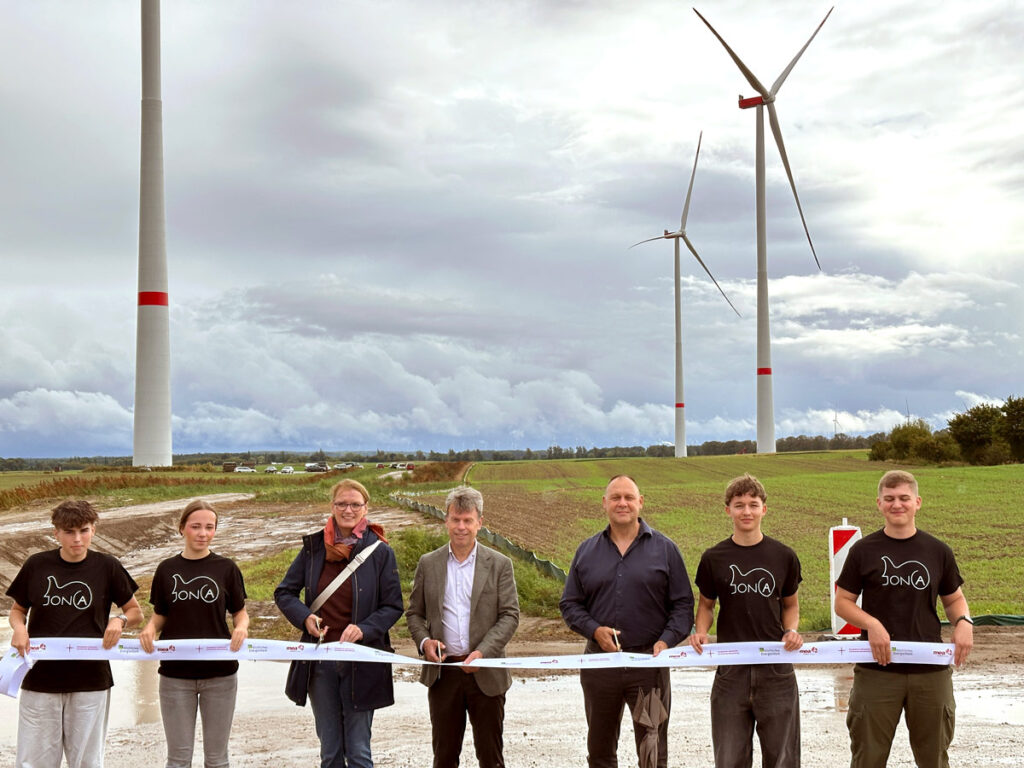 Windpark in Passow-Benthen
