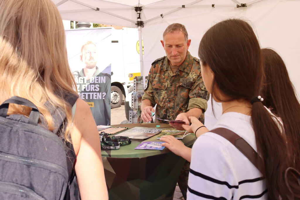 Jobaktionstag - Bundeswehr
