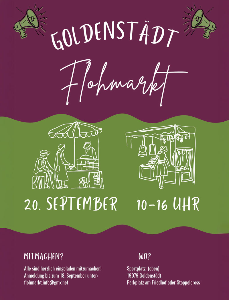 Flohmarkt Goldenstädt