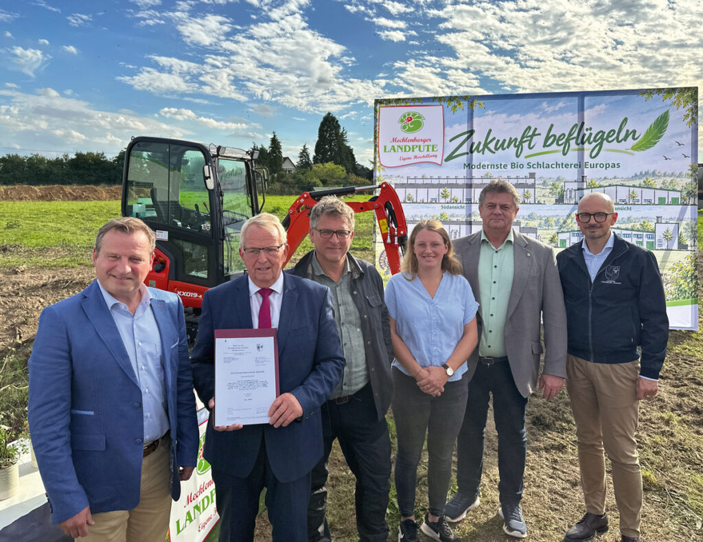 Mecklenburger Landpute - Grundsteinlegung 2