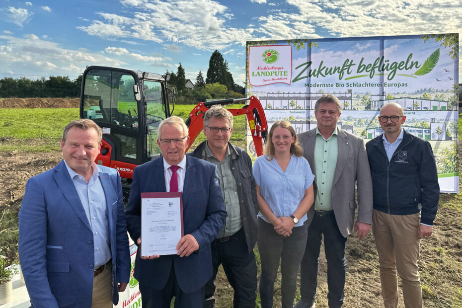 Mecklenburger Landpute - Grundsteinlegung 2