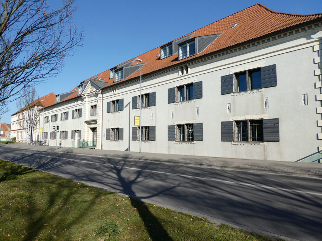Zeughaussaal der Stadtbibliothek in der Ulmenstraße 15