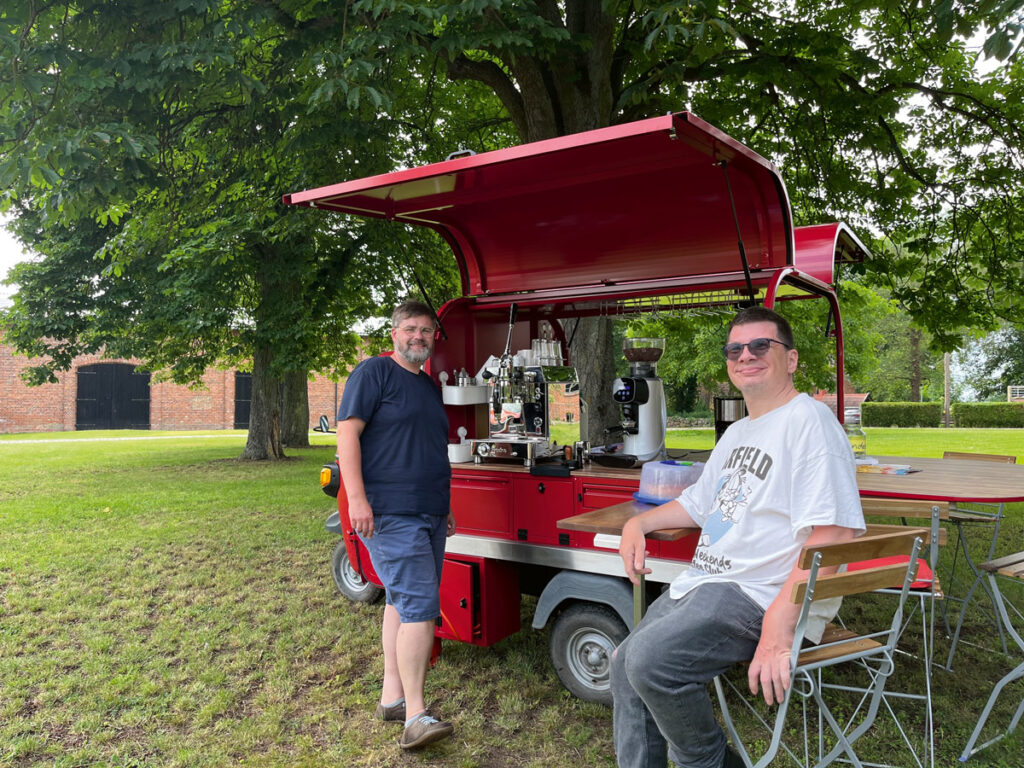 Die kleine rote Ape - Cafemobil