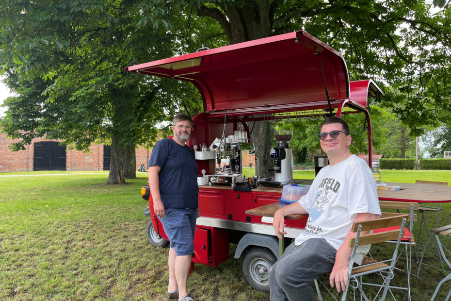 Die kleine rote Ape - Cafemobil