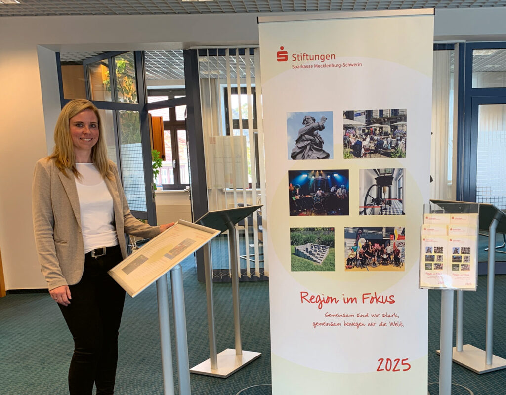 Wanderausstellung zur Stiftungsarbeit - Sparkasse Mecklenburg-Schwerin