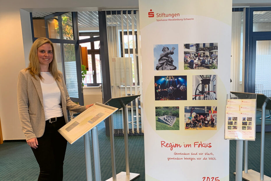 Wanderausstellung zur Stiftungsarbeit - Sparkasse Mecklenburg-Schwerin